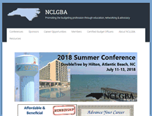 Tablet Screenshot of nclgba.org